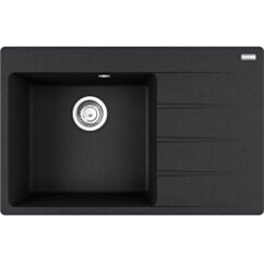 FRANKE Zlew CNG 611-78 TL ociekacz z prawej onyx ZLF-114.0633.150