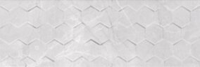CERAMIKA KOŃSKIE Pś BRAGA WHITE HEXAGON RETT. 25X75 G.1 CK