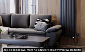 Luxrad Solis podwójny Grzejnik elektryczny 1800x445 biały SOLP18004459003ERG