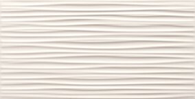 Tubądzin PTD TIBI white str 30.8x60.8 (1.12) PS-02-563-0308-0608-1-001