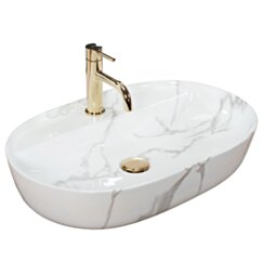 Rea UMYWALKA AURA 61 MARMO SHINY - NABLATOWA REA-U8003