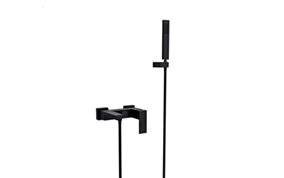 BESCO PMD Bateria wannowa ścienna MODERN/VARIUM czarny mat BESCO BE-BW-MVS-CZ