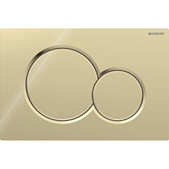GEBERIT Przycisk stelaża SIGMA 01 edelmessing/mosiądz GEB-115.770.DT.5