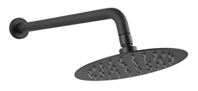 FERRO Zestaw natryskowy z deszczownią 200 mm slim, czarny             w FE-NPT11BL