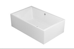 Excellent Izi System obudowa do wanny 120 cm, boczna, bialy połysk OBEX.120.65WH
