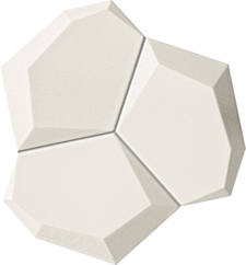 Tubądzin PTD VELO bianco mozaika 21x19 (12) MS-02-593-021x190-1-007