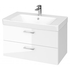 CERSANIT SET B348 LARA MILLE 80 BIAŁA DSM (SZAFKA+UMYWALKA) SZC-L S801-338-DSM