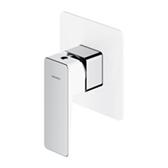 Omnires PARMA bateria prysznicowa podtynkowa, chrom/biały połysk PM7445CRB