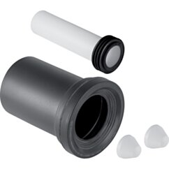 GEBERIT Zestaw przyłączeniowy do wc stelaży spłuczek podtynkowych. rura dopływowa i odpływowa do misek wiszących  d90/d45  dł. L18cm GEB-152.426.46.1