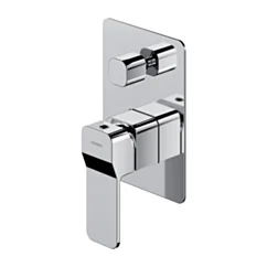 Omnires SLIDE bateria prysznicowo-wannowa podtynkowa, chrom połysk SL7735CR