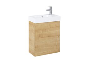 ROCA MINI-N Zestaw umywalka z szafką 45 cm dąb CR-A852445464