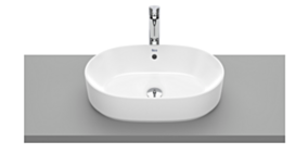 ROCA Umywalka nablatowa owalna 55x39 cm GAP supraglaze  ROCA CR-A3270Y1S00