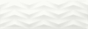 CERAMIKA KOŃSKIE Pś WHITE MAT AXIS RETT. 25X75 G.1 CK