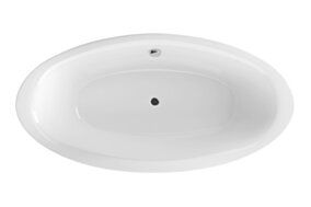 Excellent Lumina wanna owalna 190x95 cm, biały połysk WAEX.LUM19WH