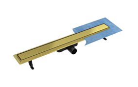 BESCO PMD VIRGO GOLD DUO odpływ liniowy 2W1 BE-OL-90-VG