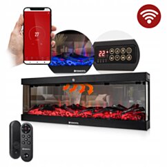Kominek elektryczny z funkcją grzania + Wi-Fi + PILOT 3480