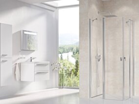 Ravak Kabina prysznicowa Chrome CRV2+CRV2 1QVG0C00Z1
