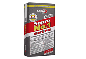 SOPRO SOPRO Wysokoelast.zaprawa klejowa  NO.1 400 EXTRA szara SOP-400E  22,5KG