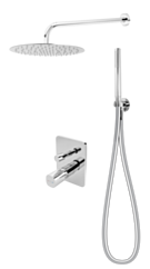 Fdesign Zestaw natryskowy podtynkowy z deszczownią FD1-MDR-7PSET2-11
