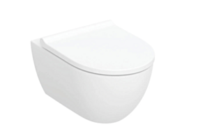 GEBERIT Geberit Acanto Zestaw wiszącej miski WC, lejowa, B36cm, H38.5cm, T53cm, ukryte mocowania, z techniką GEB-502.774.00.1