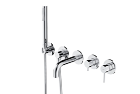 Omnires Y bateria wannowa 5-otworowa podtynkowa, chrom połysk Y1237-1SCR