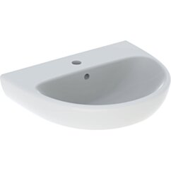 GEBERIT Geberit Selnova Umywalka, B55cm, H18cm, T44cm, z przelewem, z otworem na baterię KOŁO M31155000 GEB-500.315.01.7