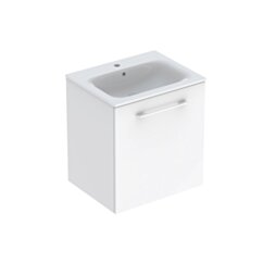 GEBERIT Geberit Selnova Square Zestaw szafki pod umywalkę, z jednymi drzwiami, B60cm, H65.2cm, T50.2cm, biał KOŁO 501.335.00.1 GEB-501.252.00.1