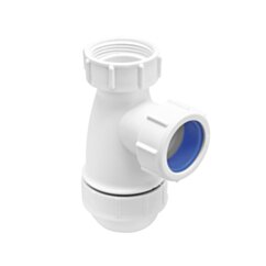 MCALPINE Syfon bidetowy butelkowy 11/4"x32mm, bez spustu  MCALPINE SYF-5140