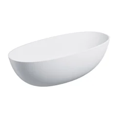 Omnires SHELL M+ wanna wolnostojąca, 175 x 78 cm, biały mat SHELL175WWBM