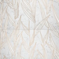 Tubądzin PTD LILY leaves inserto 2 elem 59.8x29,8 7-0598-0598-1-013