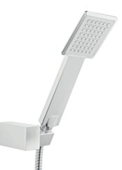 FERRO Zestaw natryskowy punktowy1F, SINUS chrom FE-U170B