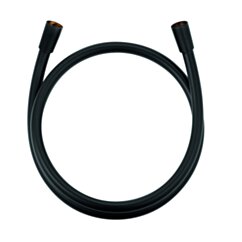 KLUDI Wąż natrysku 1.25  SUPARAFLEX SILVER BLACK  KLUDI KLU-6107139-00