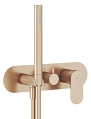 Ravak Bateria podtynkowa Eleganta EL 065.00 z przełącznikiem, z zestawem prysznicowym, zalecana do łączenia z R-box X070374