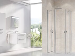 Ravak Kabina prysznicowa Chrome CRV2+CRV2 1QV40C00Z1