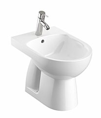 GEBERIT Geberit Selnova Bidet wolnostojący, B35.8cm, H39cm, T54cm, z przelewem, z otworem na baterię KOŁO M35000000 GEB-500.154.01.5