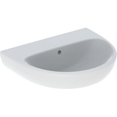 GEBERIT Geberit Selnova Umywalka, B55cm, H18cm, T44cm, z przelewem, bez otworu na baterię KOŁO M31055000 GEB-500.304.01.7