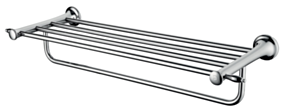 Fdesign wieszak na ręcznik 60 cm z półką FD6-LRA-11-11