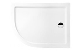 BESCO PMD Brodzik SATURN Prawy 120x90 kpl    BESCO BE-BAS-120-NP