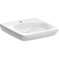 GEBERIT Geberit Selnova Comfort Umywalka, B60cm, H15cm, T55cm, bez przelewu, z otworem na baterię KOŁO M38461000 GEB-502.770.00.7
