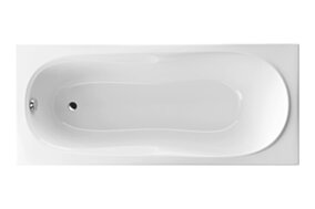 Excellent Sekwana wanna prostokątna 160x70 cm biały połysk WAEX.SEK16WH