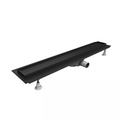 WYPRZEDAŻ - BASE -LOW BLACK ODPŁYW LINIOWY 60 PLATEOLP60/CST-LOW