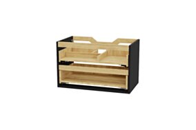Excellent Tuto 2.0 korpus szafki 80 cm, 2 szuflady MLEX.2172.800.BKBL