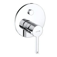 KLUDI KLUDI NOVA FONTE Puristic bateria podtynkowa wannowo-natryskowa; uchwyty proste KLU-207590515