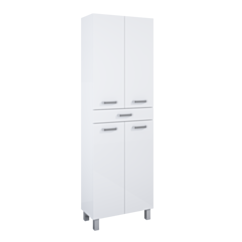ELITA Roca SUNN słupek 4-drzwiowy z 1 szufladą 584 x 291 x 1820 mm płyta laminowana white SZE-RE169202008060 (169202)