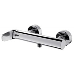 CERSANIT BATERIA NATRYSKOWA ŚCIENNA INVERTO 1 UCHW CHROM +UCHW CZARNY AC-C S951-326