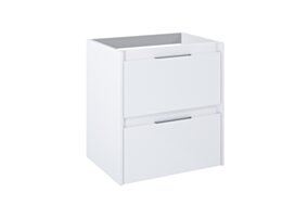 ROCA ALPINE Szafka łazienkowa 60 cm z 2 szufladami, do kompletacji z umywalką Victoria lub blatem, Biały CR-A857863806