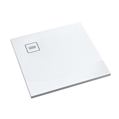 Schedline Brodzik kompozytowy Stabilsound Plus® Protos Smooth White 90x90x3,5 cm, kwadratowy, Gwarancja 15 lat