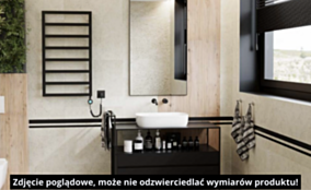 Luxrad Atria Grzejnik elektryczny 870x500 252W biały ATRE8705009003ERG