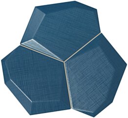Tubądzin PTD Satini blue mozaika 21x19 (12) MS-02-617-021x190-1-013