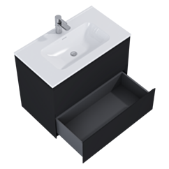 ELITA SZAFKA SPLIT 80 2S BLACK MATT PDW( ELITA 168147) SZE-RE010800057160